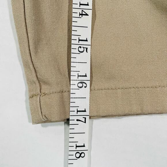 Classroom Girls Uniform Shorts Khaki Brown Style 5222 Adjustable Waist Size 12 - Picture 8 of 8